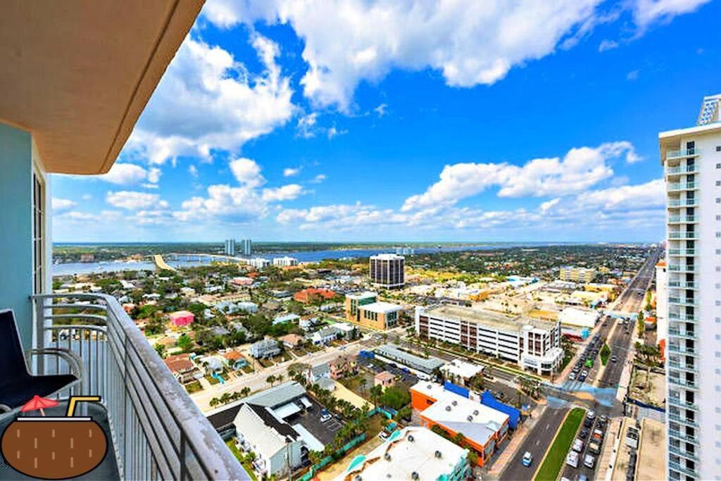 Luxurious 2 Bedroom Master Jacuzzi Oceanview Condo 2432 - Wyndham Ocean Walk Resort Daytona Beach Extérieur photo