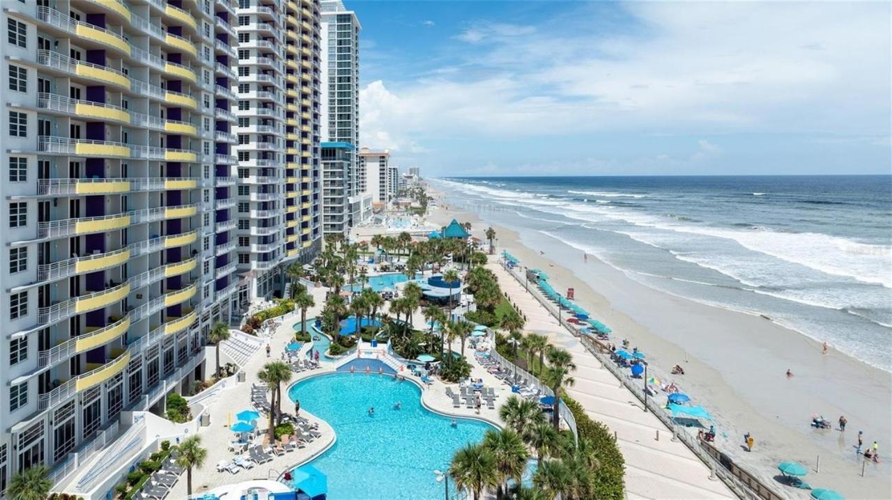 Luxurious 2 Bedroom Master Jacuzzi Oceanview Condo 2432 - Wyndham Ocean Walk Resort Daytona Beach Extérieur photo